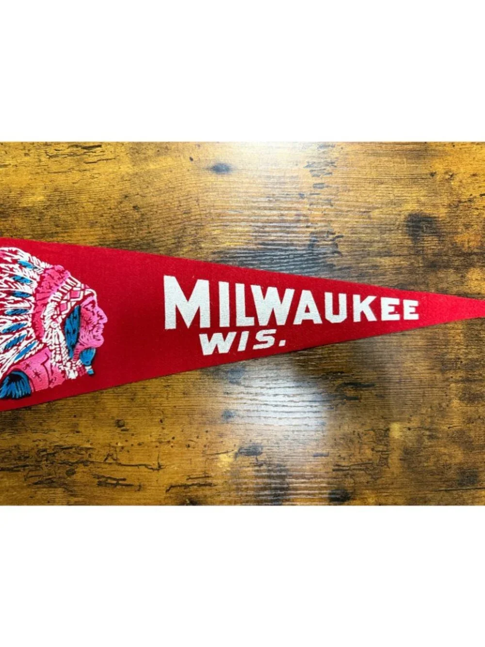 Vintage Milwaukee, Wisconsin pennant
